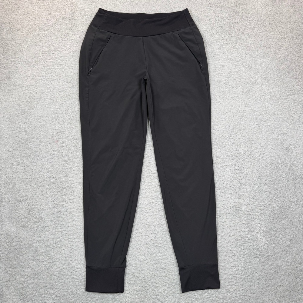Athleta Womens Black Jogger Pants Activewear Hiking Travel Size 4